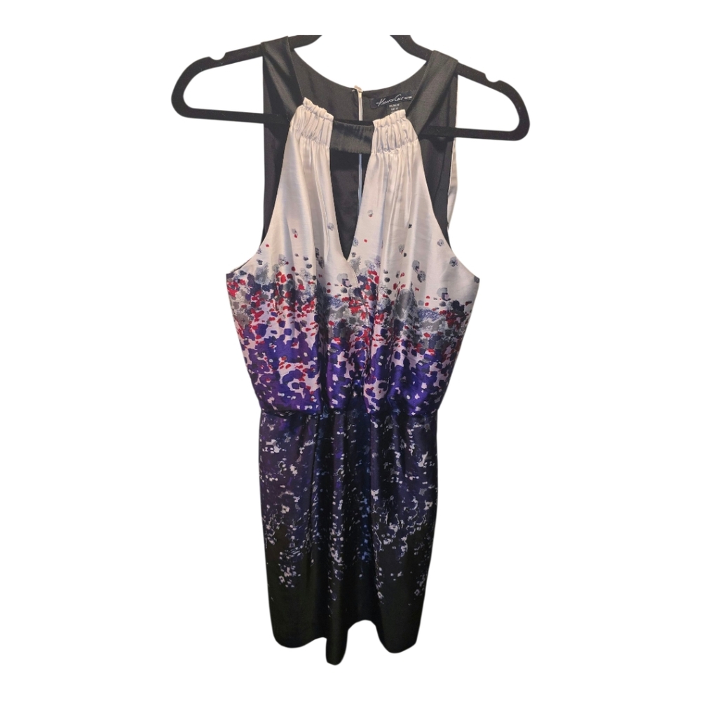 Kenneth Cole Sz. Medium Purple/white Dress
